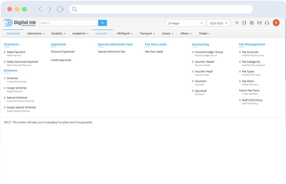 Dashboard Screenshot