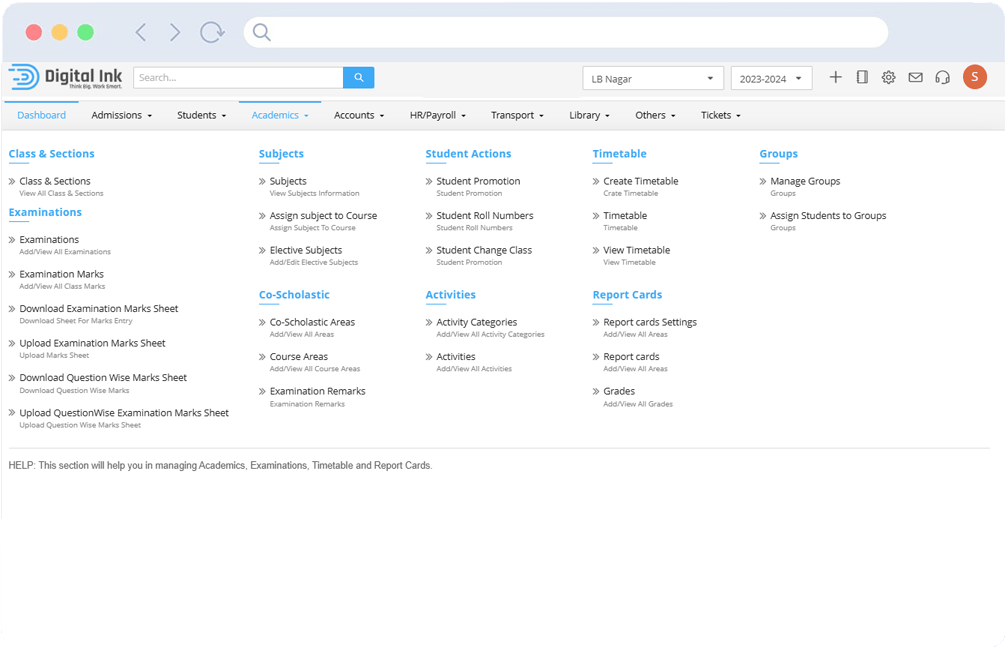 Dashboard Screenshot